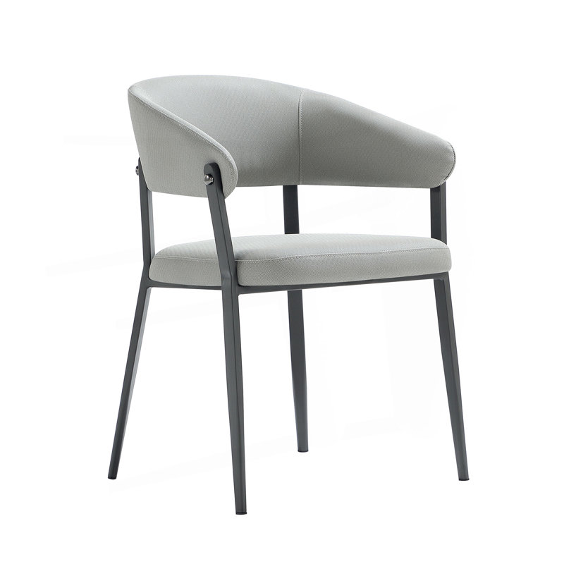 Chaise de salle à manger gris pierre, Gris Pierre