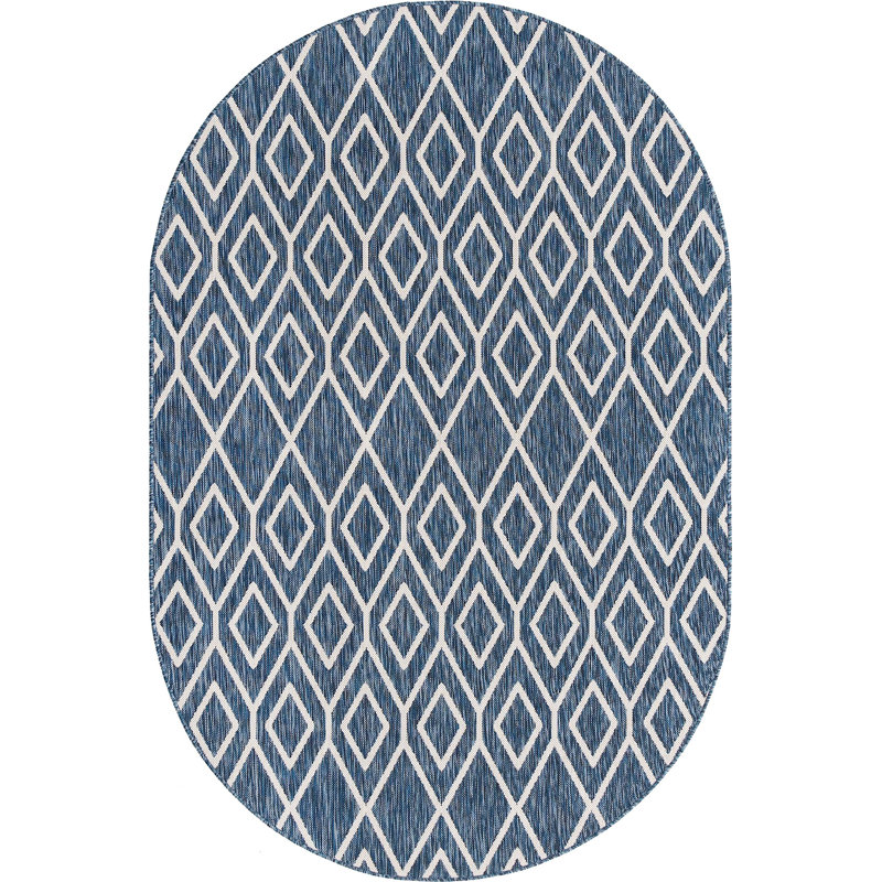 Tapis extérieur kaki, Ovale 5 pi 3 po x 8 pi