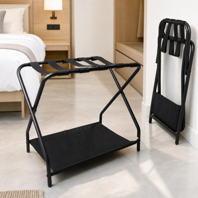 Folding Iron Luggage Rack