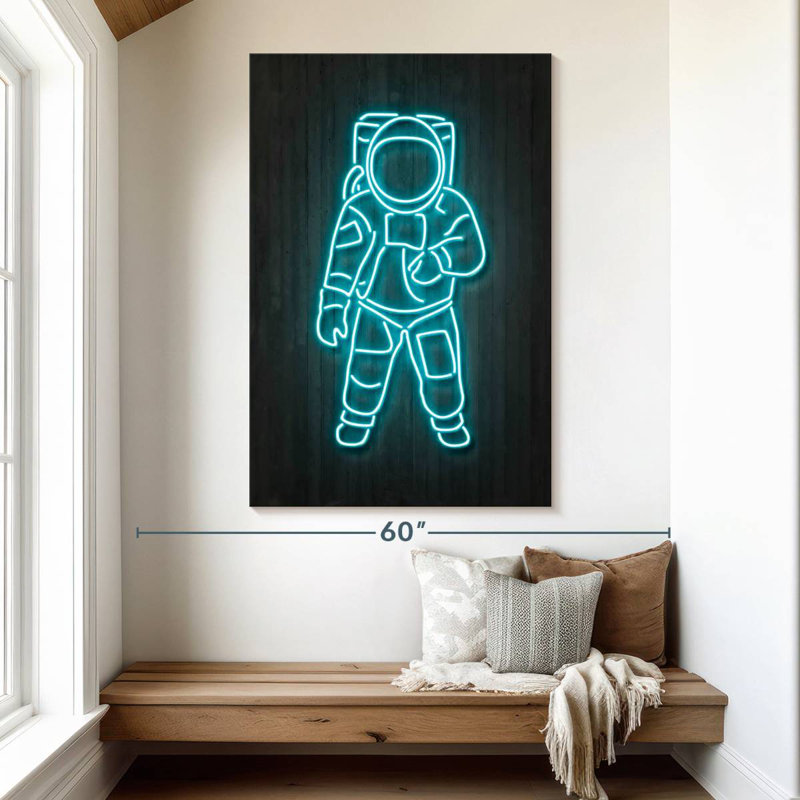 Oberle Astronaut, 51" H x 34" W