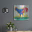 «Early Riser» par Ric Stultz, art mural en métal, 12 po x 12 po-1266255844