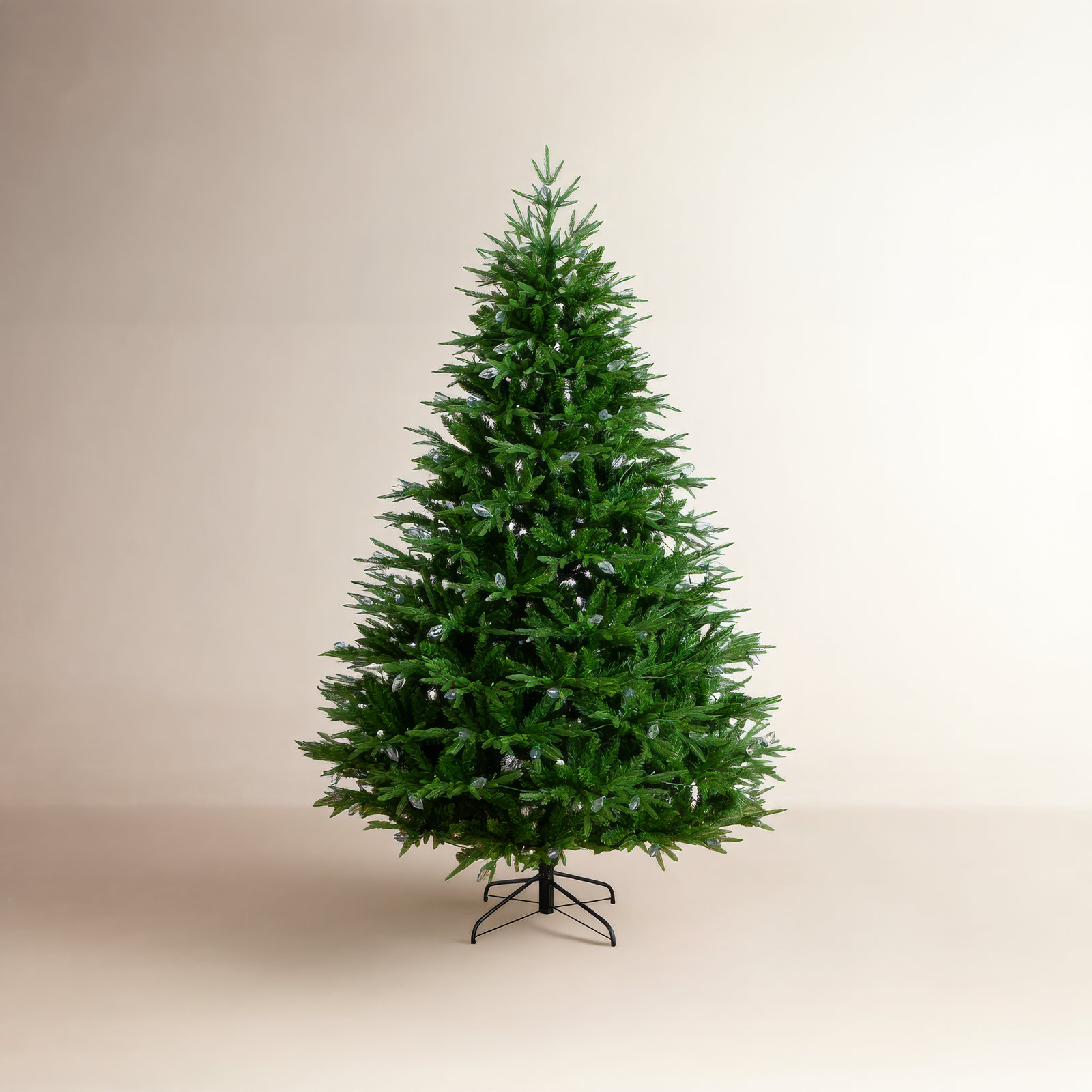 8' Pre-Lit Pine Christmas Tree, 7ft