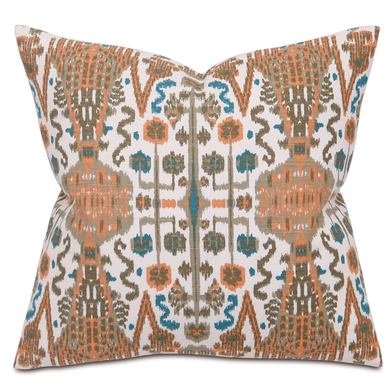 Housse et insert de coussin décoratif en coton Bodie, Polyester, H 20 po x l 20 po x P 3 po