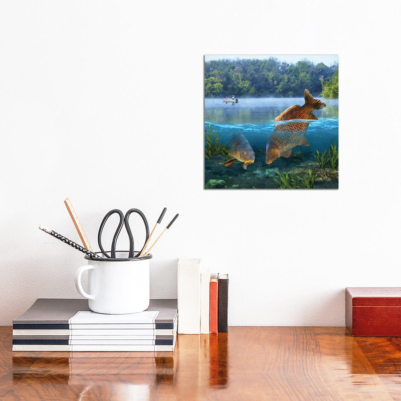Bottom Muddlers - Wrapped Canvas Print, 30.48 cm H x 30.48 cm W