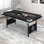 Table de billard pliable Fat Cat Trueshot, 6 pieds, noir