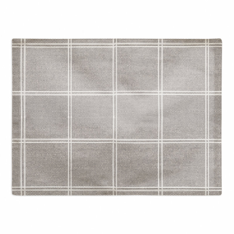 Napperon en lin, gris