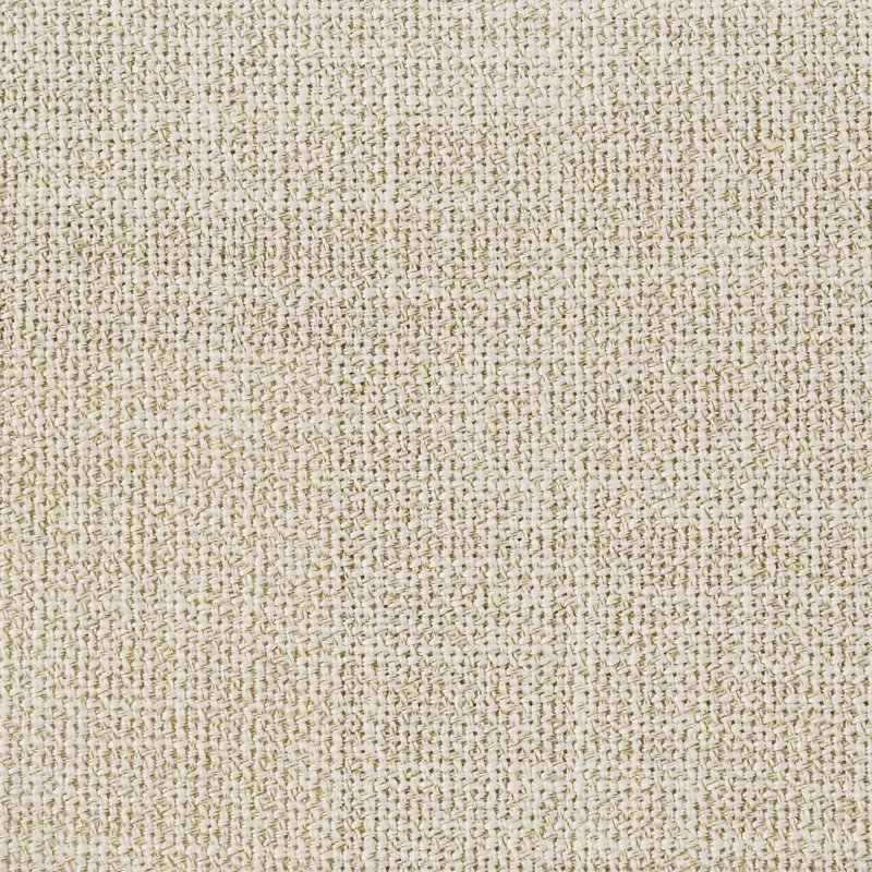 Cream and Black Upholstered Eastern King Panel Bed