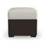 Repose-pieds en osier avec coussin Mcclaskey-285019656