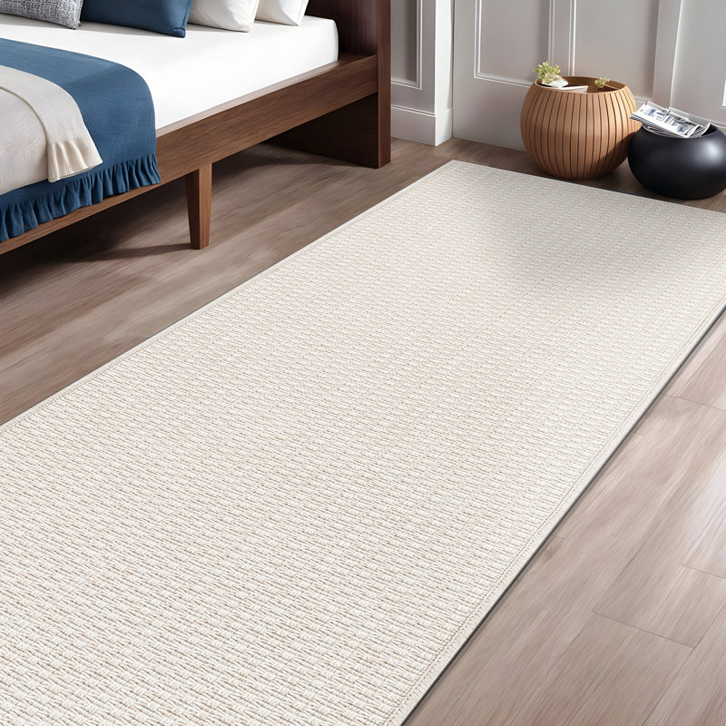 Tapis ivoire Nadene, Ivory, Runner 2' x 7'