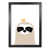 Black Grain Frame