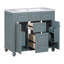 Ensemble de meuble-lavabo sur pied 36 "avec lavabo 36"