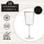 10 verres à vin 10 Strawberry Street Grace