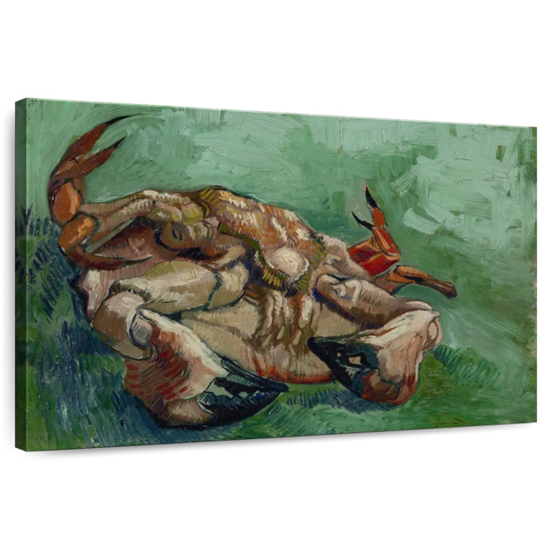 Brampt Crab On Its Back, 20" H x 30" W
