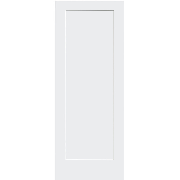 Paneled Solid Wood Primed Standard Door
