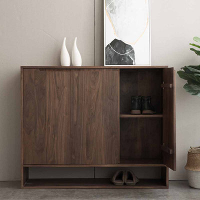 Armoire à chaussures minimaliste et moderne de style italien