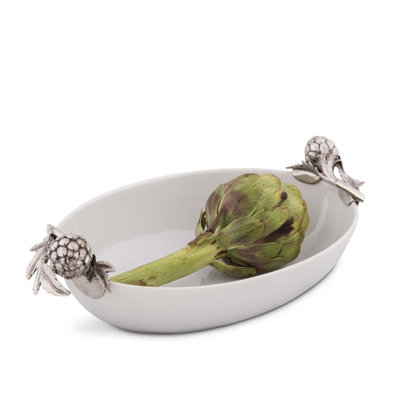 Farmer's Market Stoneware Platter