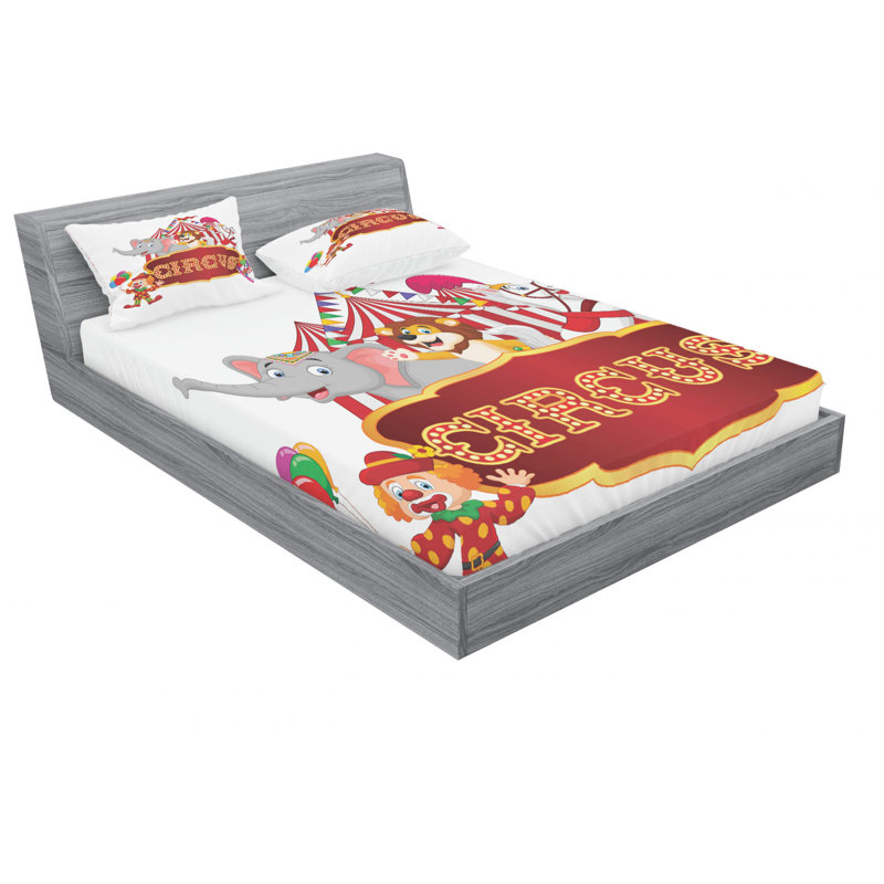 Microfiber Sheet Set, Queen Sheet Set with Fitted Sheet