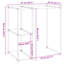 87cm W Metal Shelving Unit-1596334535