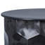 Whitney - Table d'appoint avec rangement en métal - Bronze antique