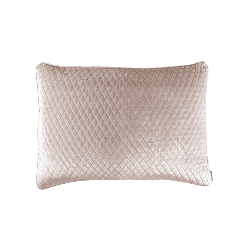 Coussin Enzo ivoire standard 20 x 26, Rosé, Grand lit