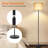 Alexxes 63'' Traditional Floor Lamp with Remote Control and Bulb Included-1873277395