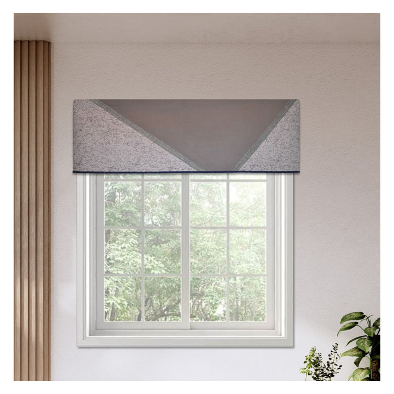 Straight Tailored Cornice Valance – Reusable Custom Window Treatment Kit