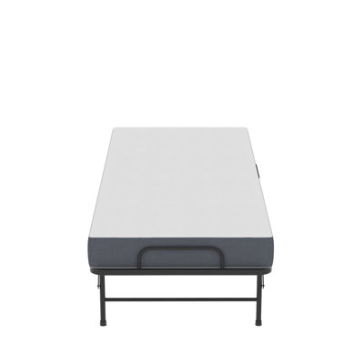 Lit pliant 75 po avec matelas en mousse viscoélastique de 5 po