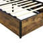 Hydraulic Metal Bed, Charging Port, LED Light, Soft Headboard Storage-235611850