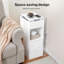 25cm W Manufactured Wood Bedside Table