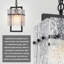 Luminaire suspendu moderne noir pour îlot de cuisine, éclairage en cristal pour îlot de cuisine avec luminaires suspendus en verre ondulé 
