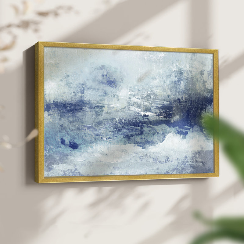 Blue Cloudscape -Framed Print - Restickable
