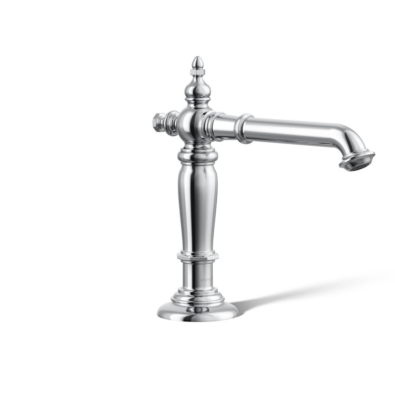 Artifacts® Widespread Bathroom Faucet with Drain Assembly, Polished Chrome