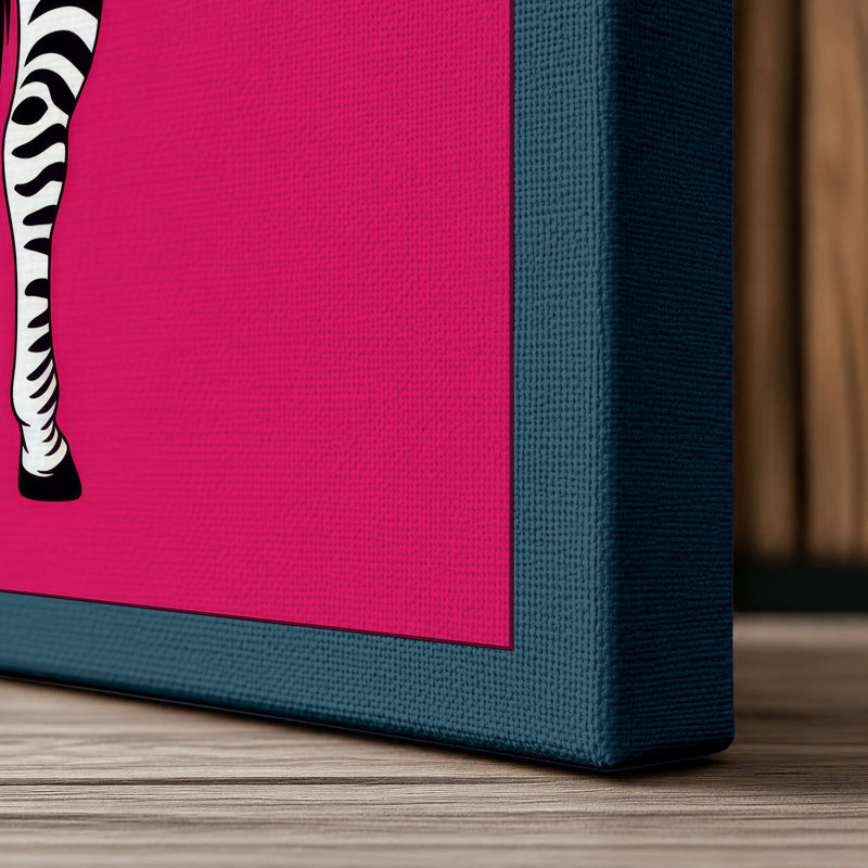 Print, 30x20 - 76.2 x 50.8 cm, Teal Border