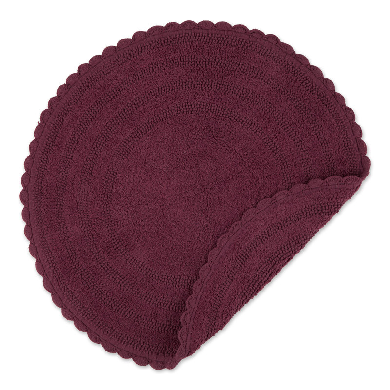 Hoang Cotton Bath Mat, Wine