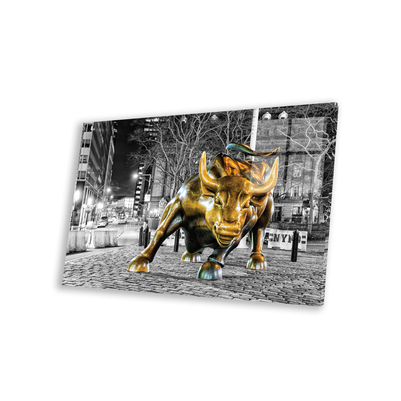 «Angry Bull On Plastique / Acrylique» par David Gardiner, peinture