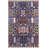 Navy Themed Multi-Colored Complex Shape Patterned Modern Decorative Rug-755641201