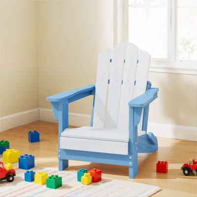 High Density Polyethylene Mini Foldable Adirondack Chair