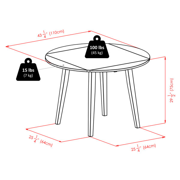 Dimensions du produit