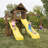 Timberview Wooden Play Swing Set