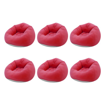 Fauteuil à billes gonflable pour adultes 6Pcs