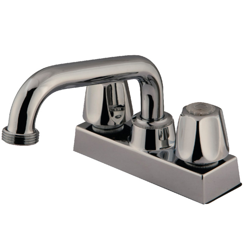 Kingston Brass Two-Handle 2-Hole Deck Mount Laundry Faucet