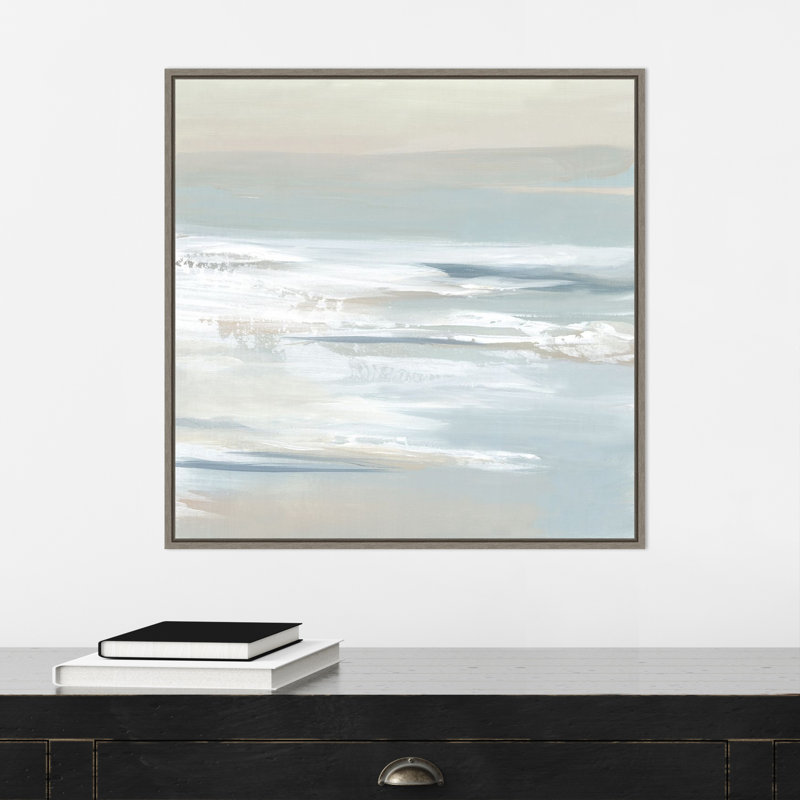 «Delaune Shadows Of The Sea I», encadrée sur toile par Lera, H 22 po x l 22 po x P 2 po