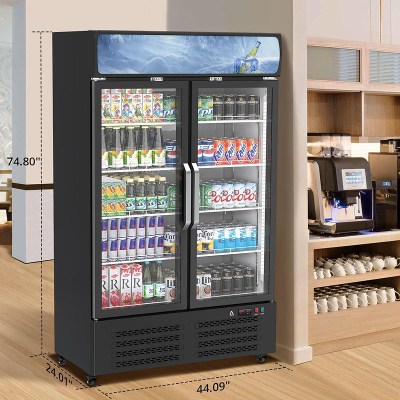 Réfrigérateur commercial commercial, 25 pieds cubes