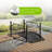 3.3 Ft Decorative Iron Garden Bridge-124343066