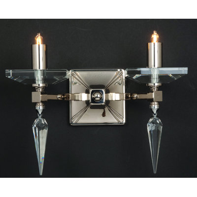 Kenbridge Steel Candle Wall Light