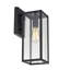 Lanterne murale d'extérieur noir mat H 13,75 po Christensen
