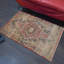 MACHINE MADE POLYESTER AREA RUGS  - 1'8''x2'10'', Rectangle Shape, Black Red Colour, Classic Oriental Traditional  Design, Low Pile Machine Made Area Rugs-2013275829