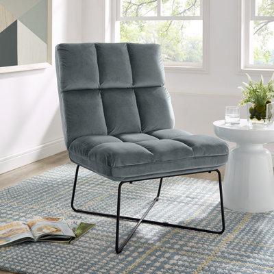 Dehl Velvet Side Chair