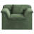 51" Comfy Modular Corduroy Sofa Chair, With Throw Pillow For Living Room Bedroom, No Assembly Needed-1913174443