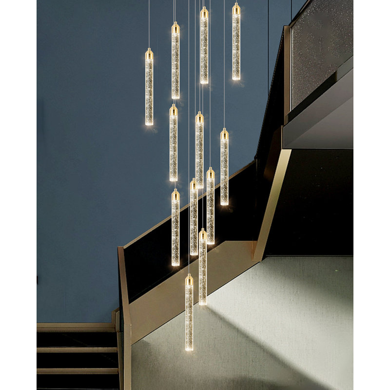 Matildia 12 - Light LED Tiered Chandelier, Gold